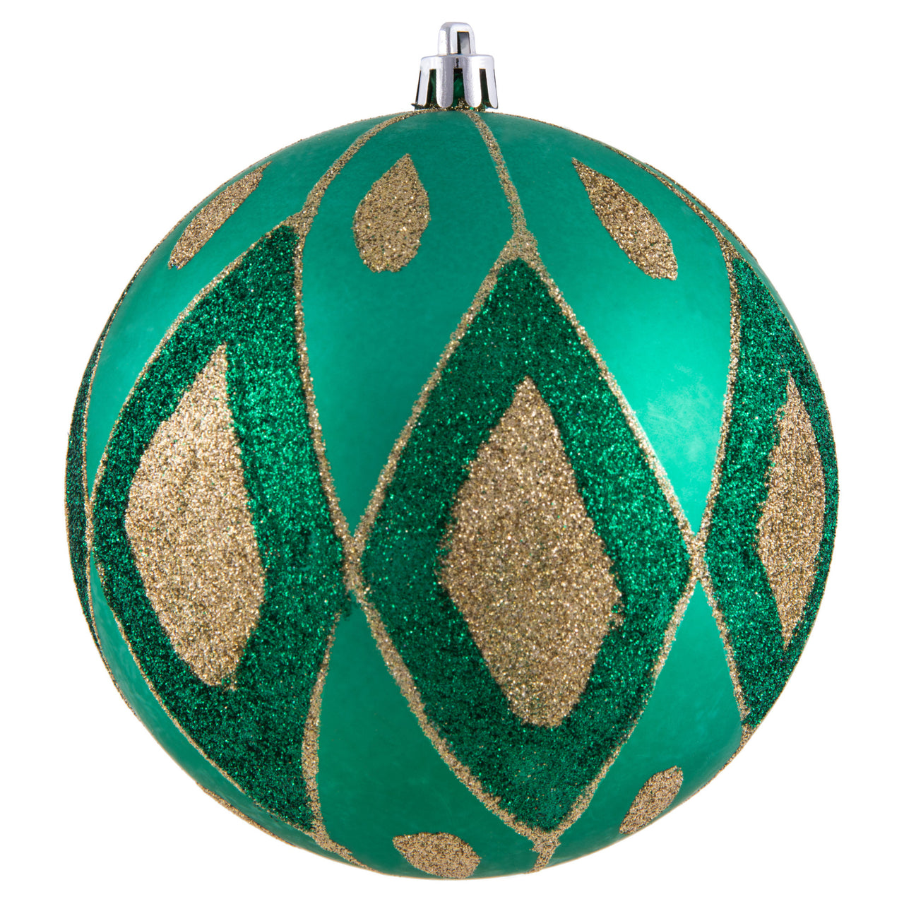 4.75" Seafoam Matte Glitter Diamond