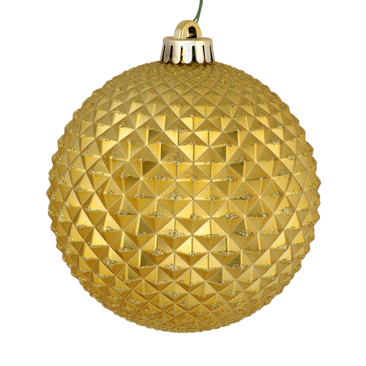 2.75" Gold Durian Glitter Ball