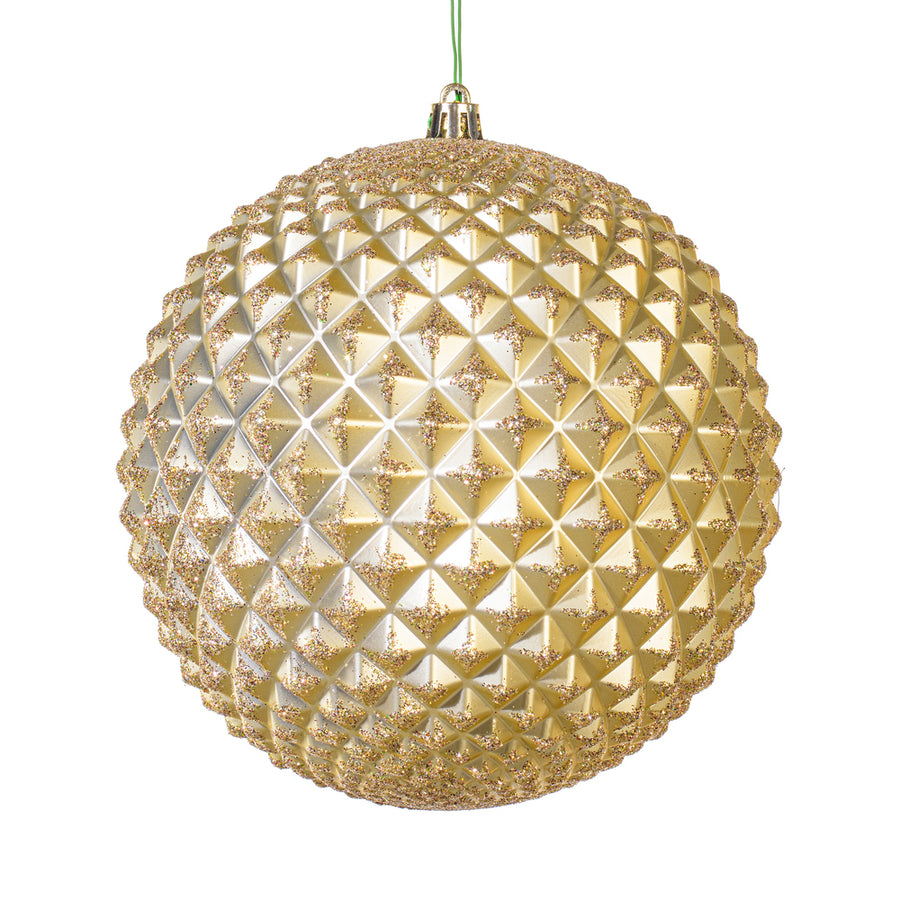 6" Champagne Durian Glit Ball Drill