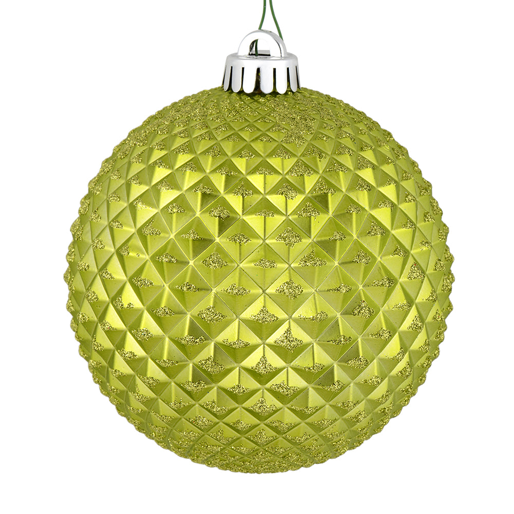 2.75" Lime Durian Glitter Ball