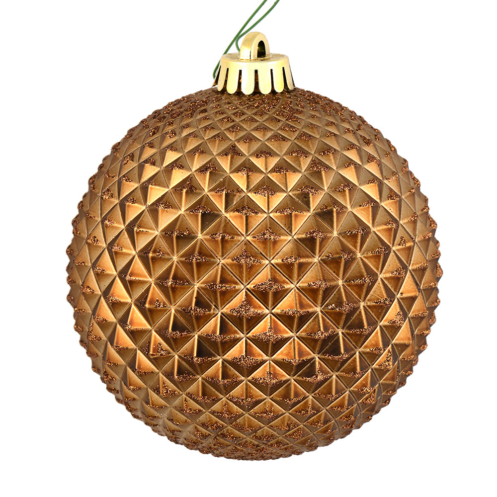 2.75" Mocha Durian Glitter Ball