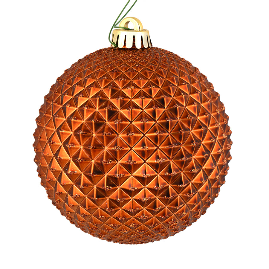 2.75" Copper Durian Glitter Ball
