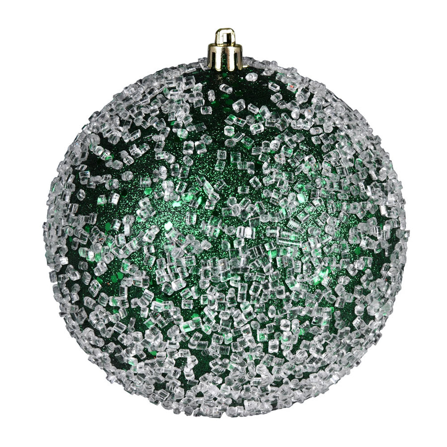 4.75" Emerald Glitter Hail Ball
