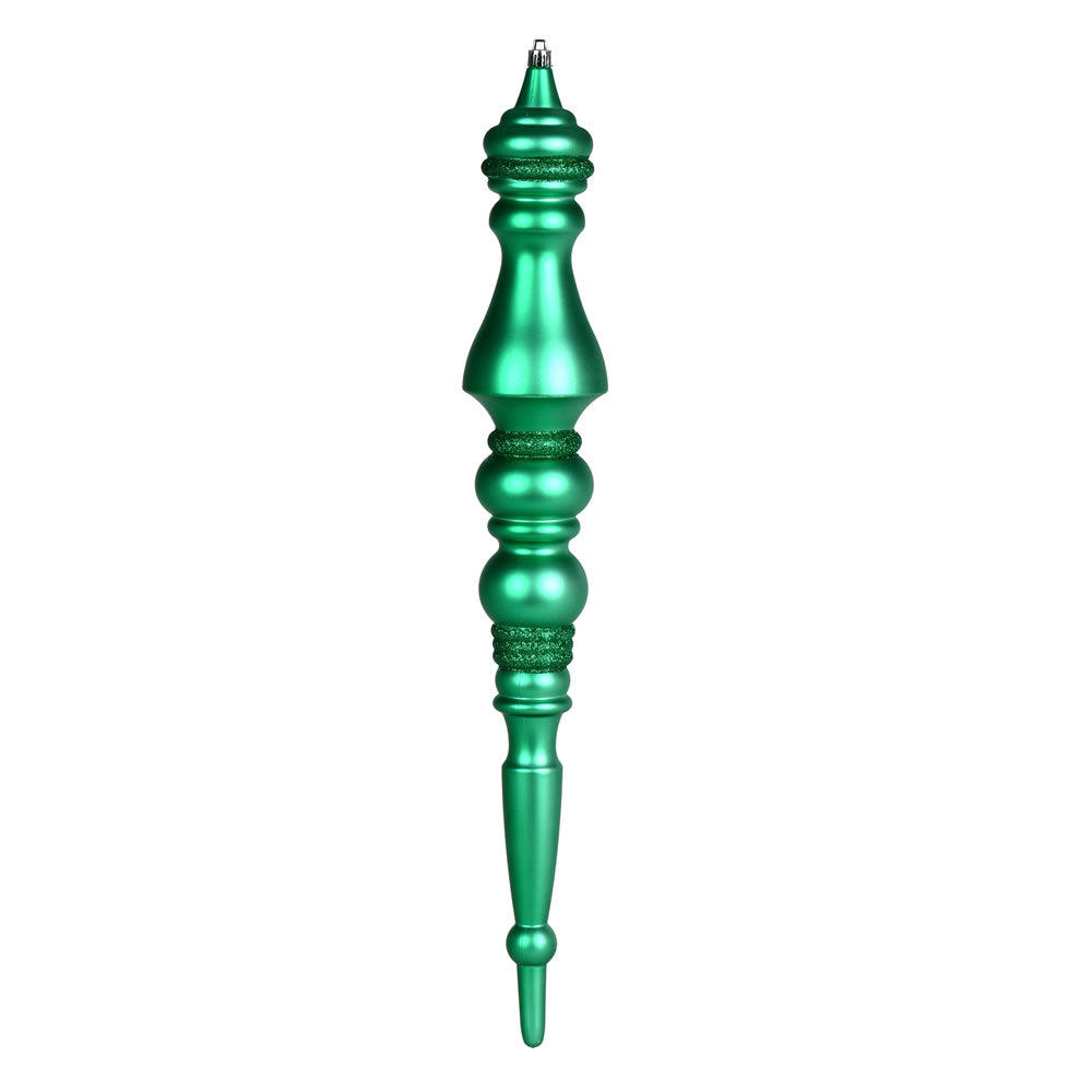 20" Seafoam Green Matte Finial