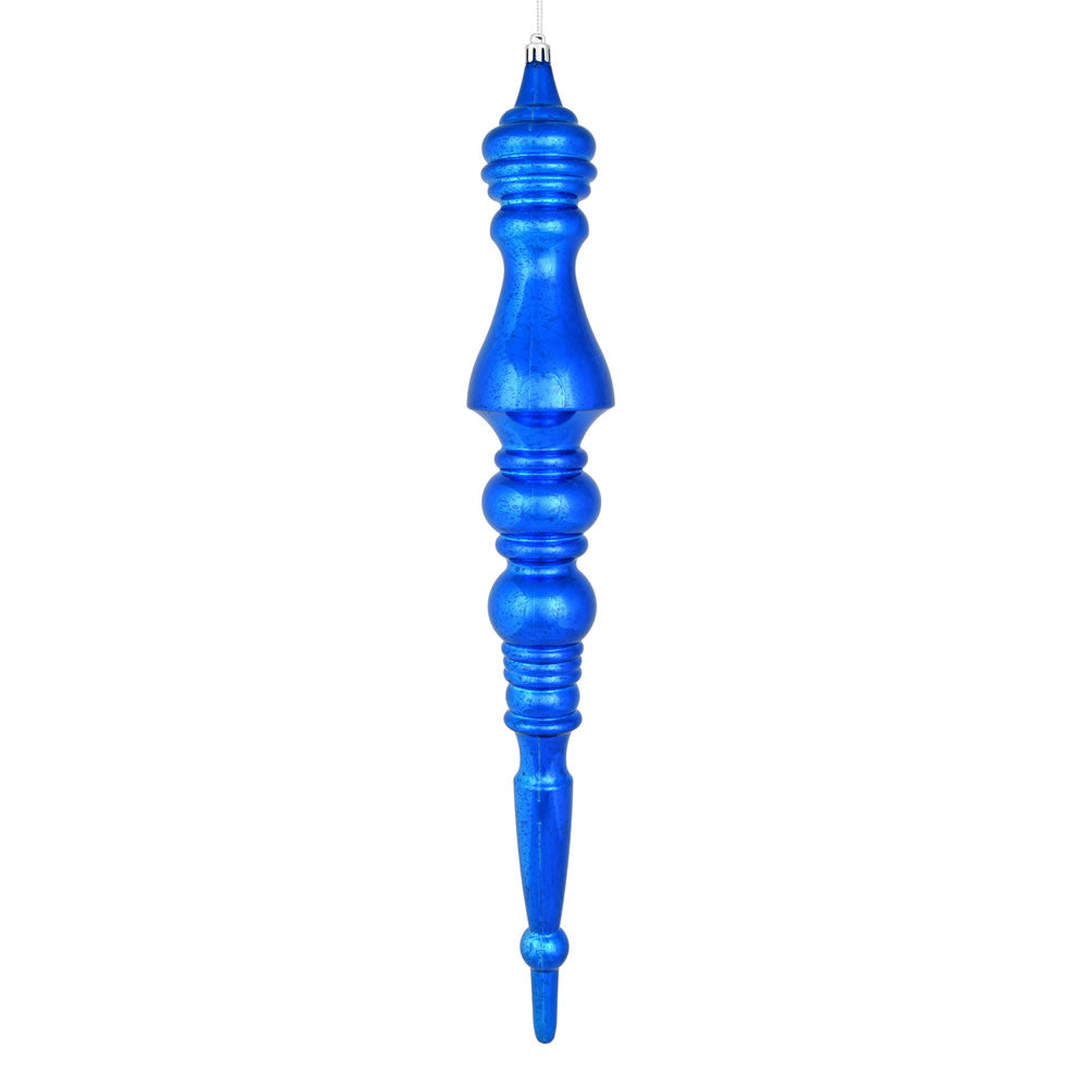 20" Blue Mercury Finial