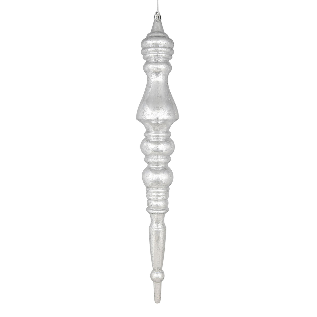 20" Silver Mercury Finial