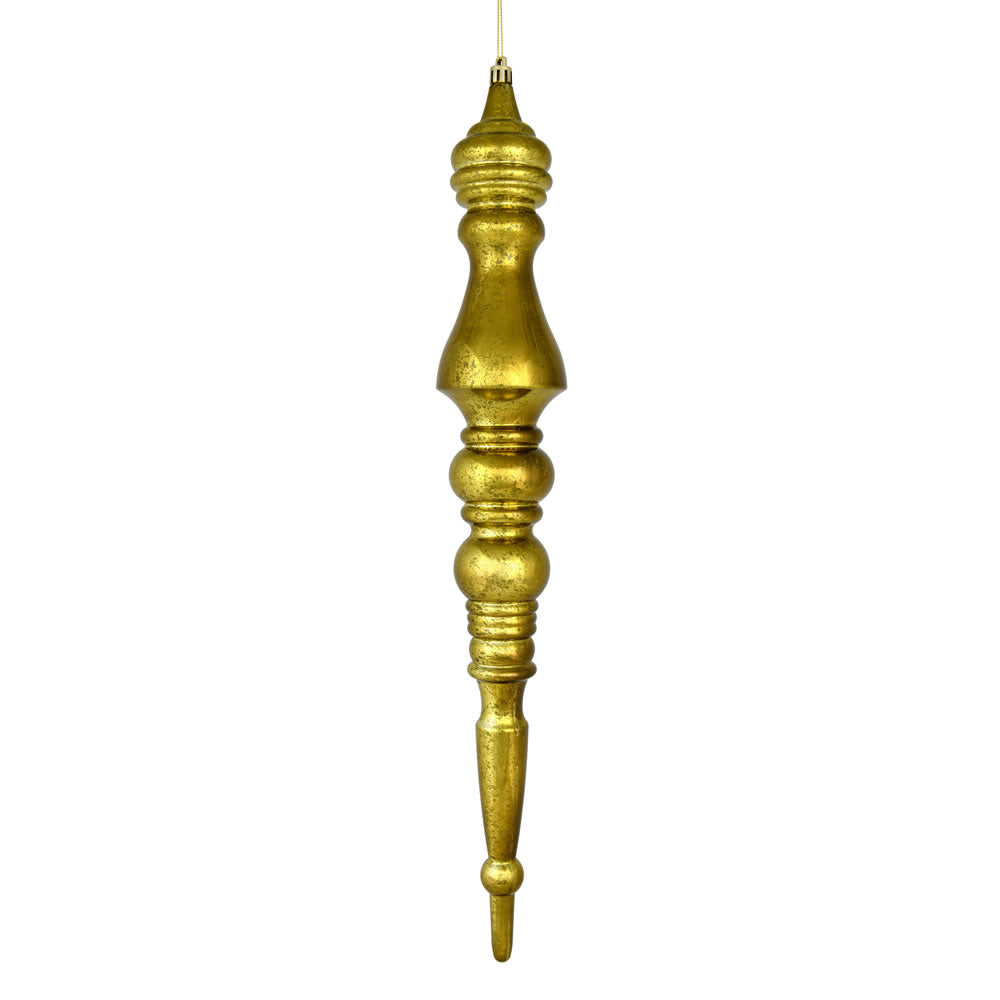 20" Olive Mercury Finial