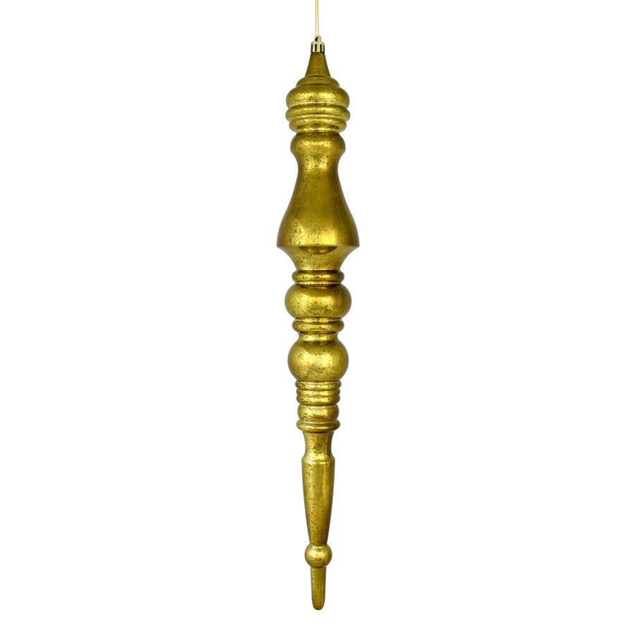 20" Olive Mercury Finial