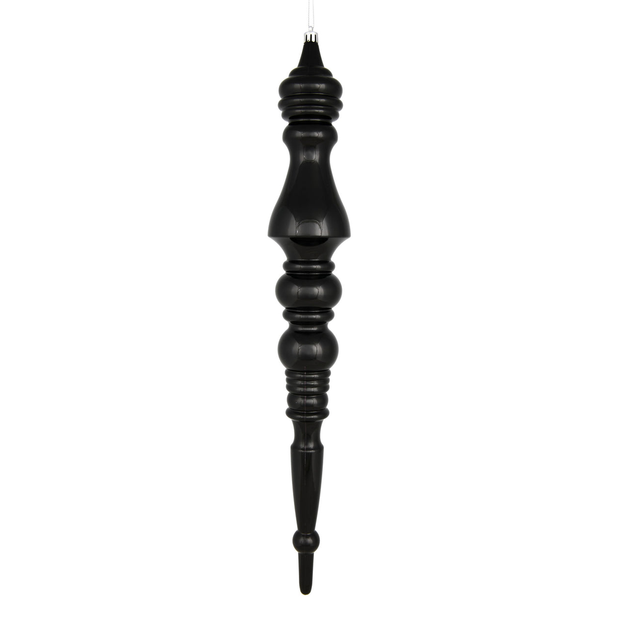 20" Black Mercury Finial