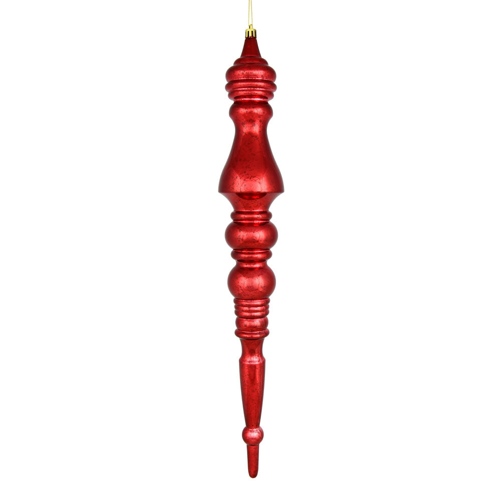 20" Wine Mercury Finial