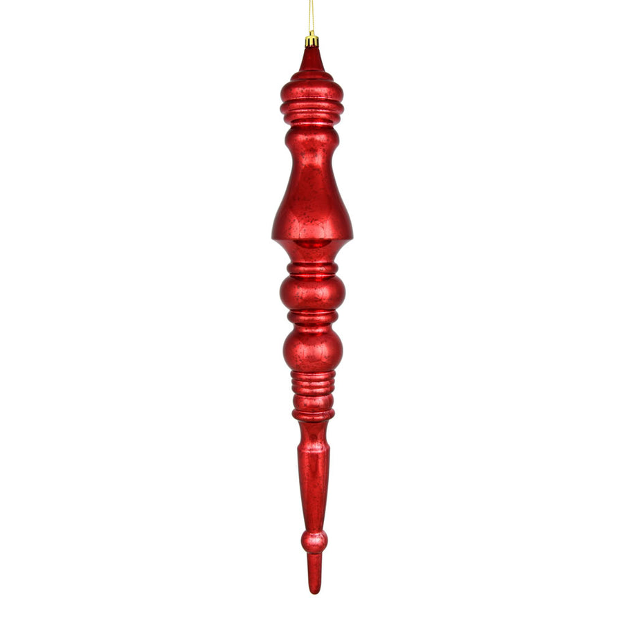 20" Wine Mercury Finial