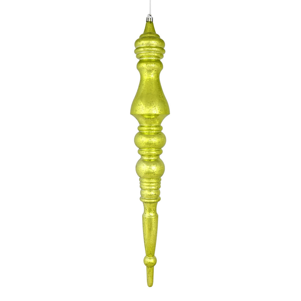 20" Lime Mercury Finial