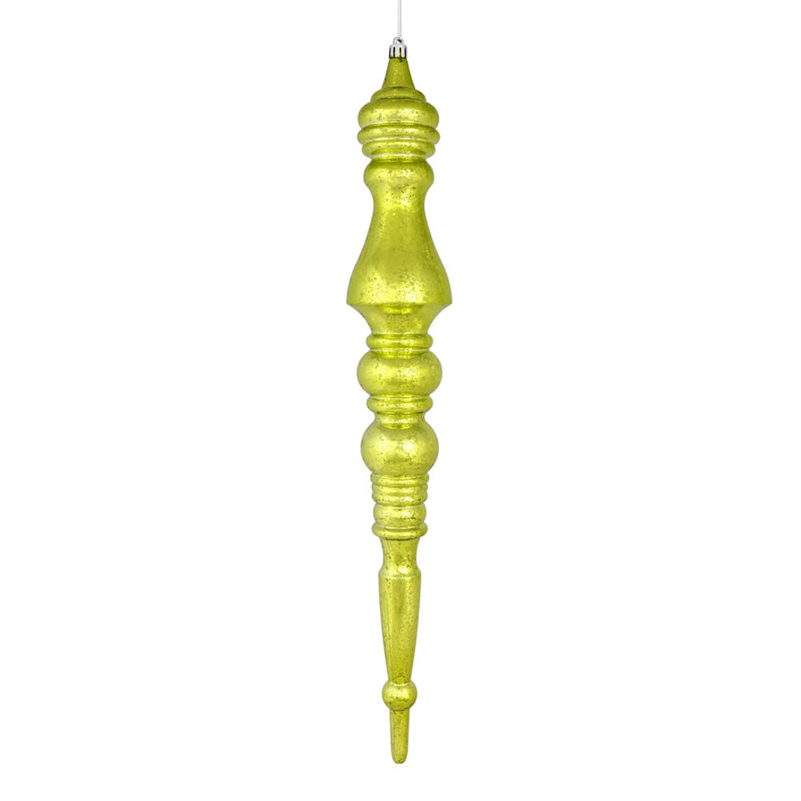 20" Lime Mercury Finial