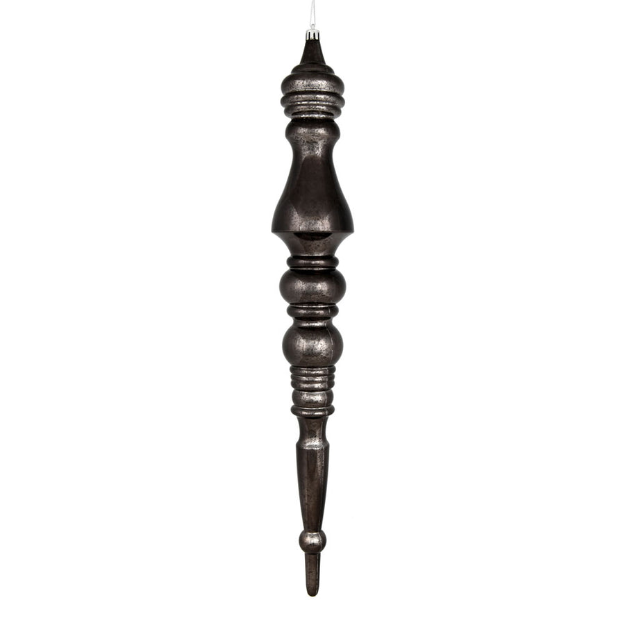 20" Gunmetal Mercury Finial