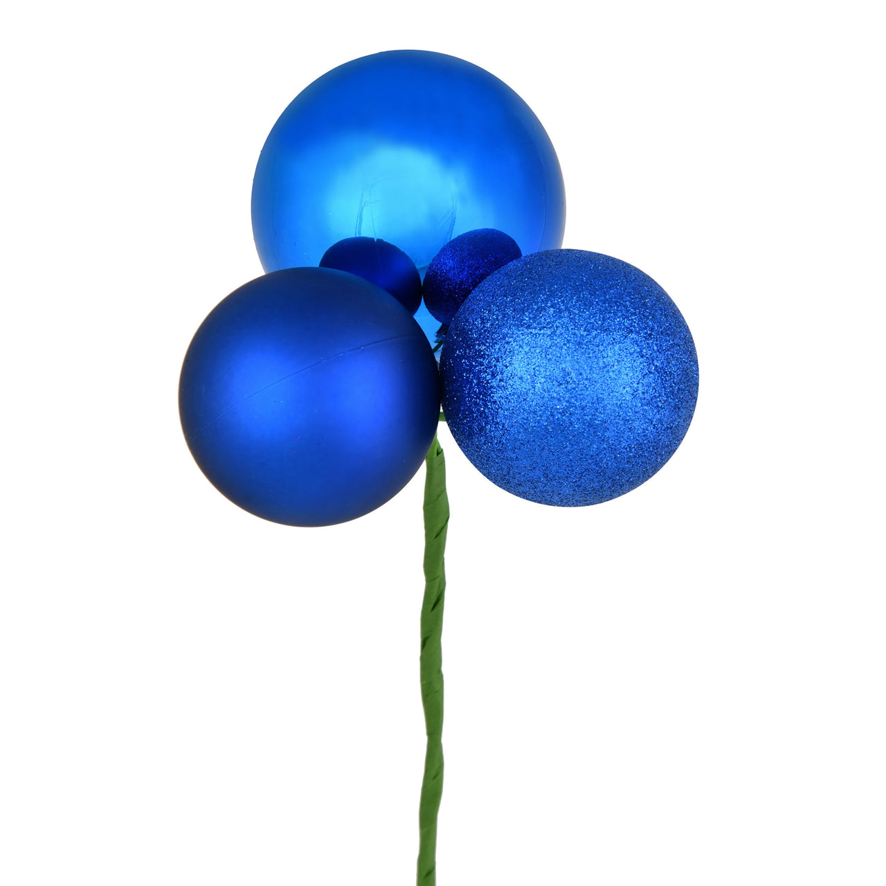 18" Blue Ornament Pick