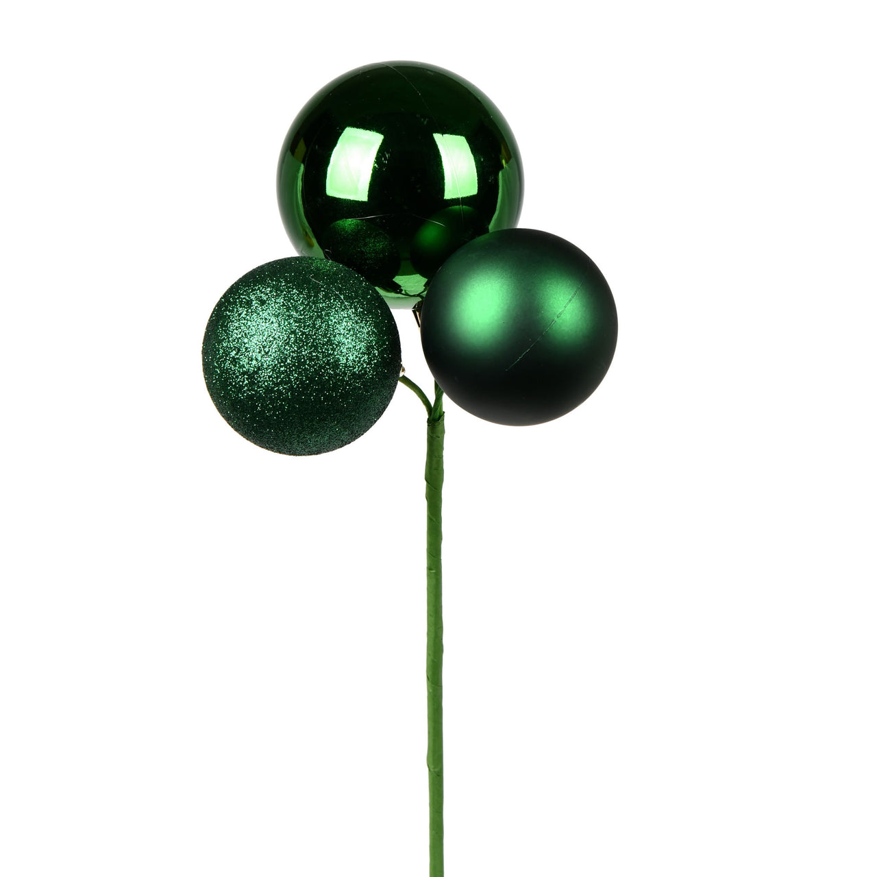 18" Emerald Ornament Pick