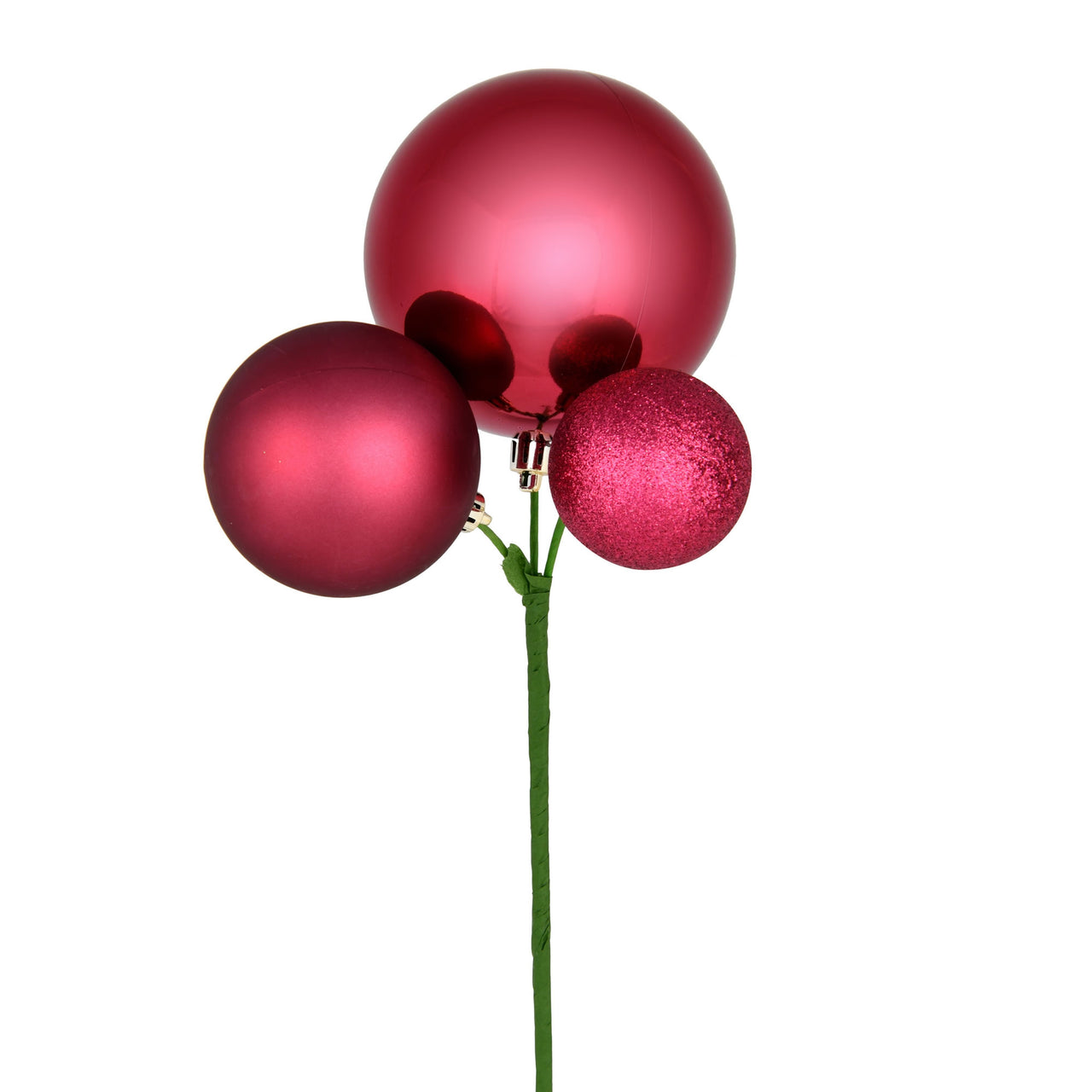 18" Berry Red Ornament Pick