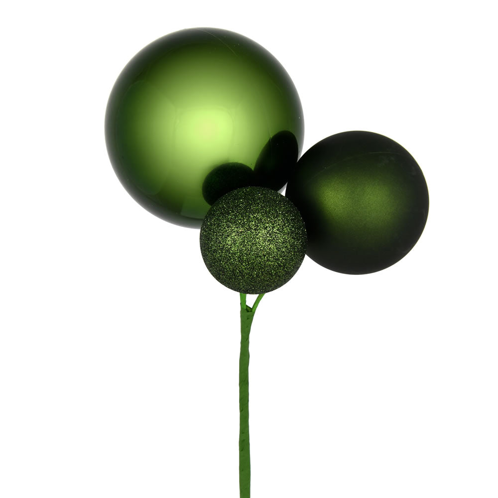 18" Moss Green Ornament Pick