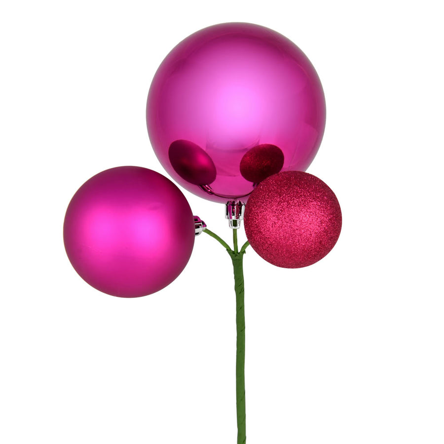 18" Fuchsia Ornament Pick