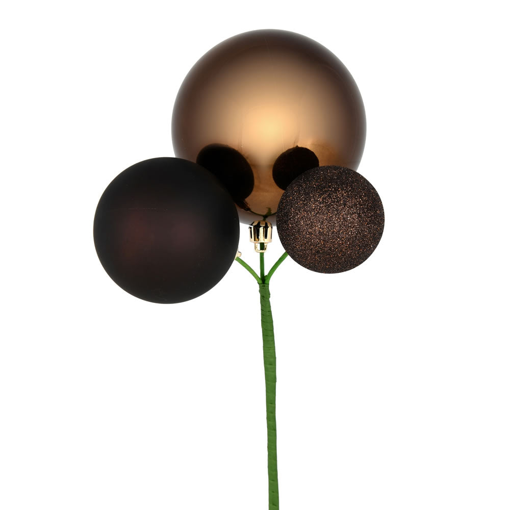18" Chocolate Ornament Pick