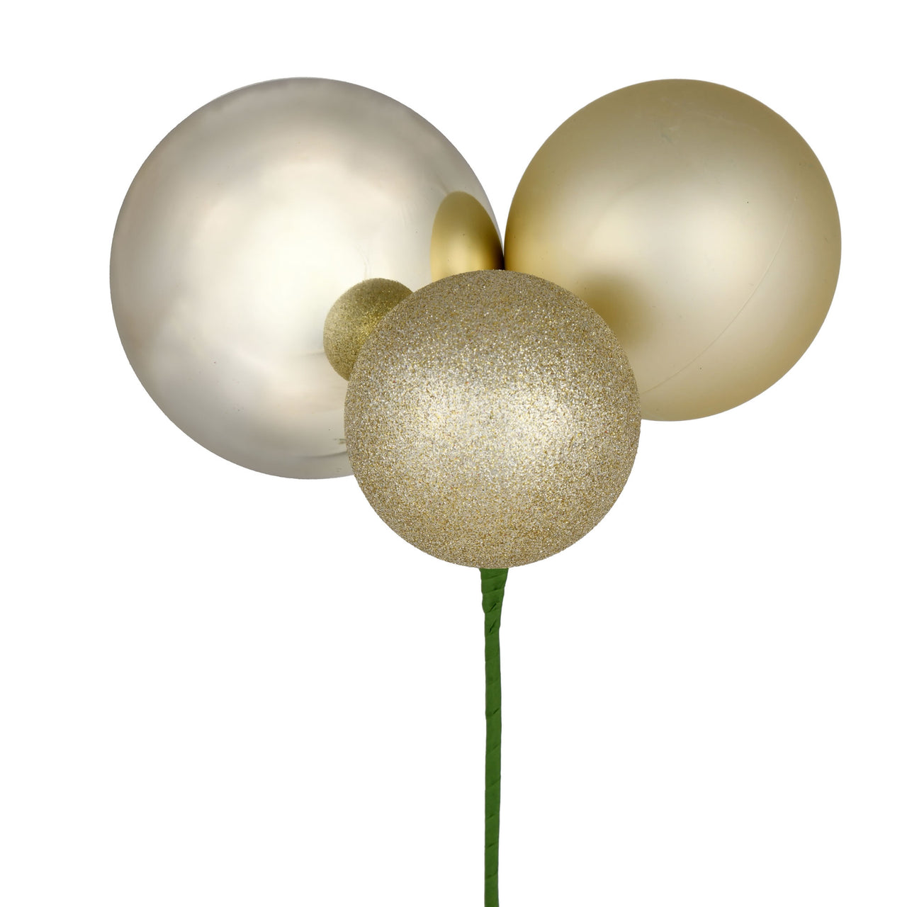 18" Champagne Ornament Pick
