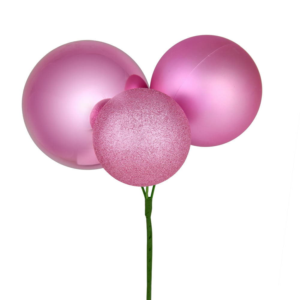 18" Pink Ornament Pick