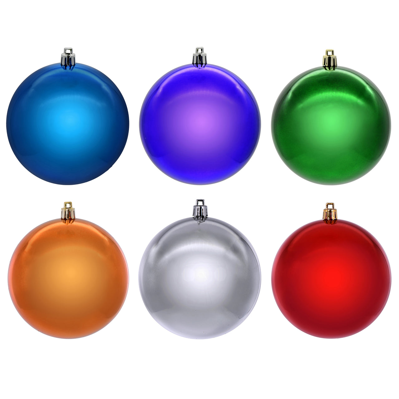 2.4" Multi Color Ornament Asst
