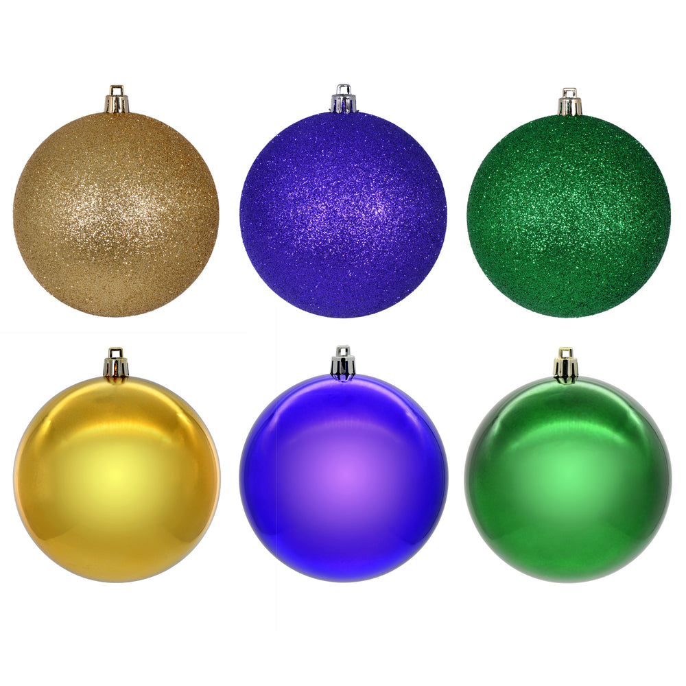 2.4" Green Copper-Gold Purple Asst