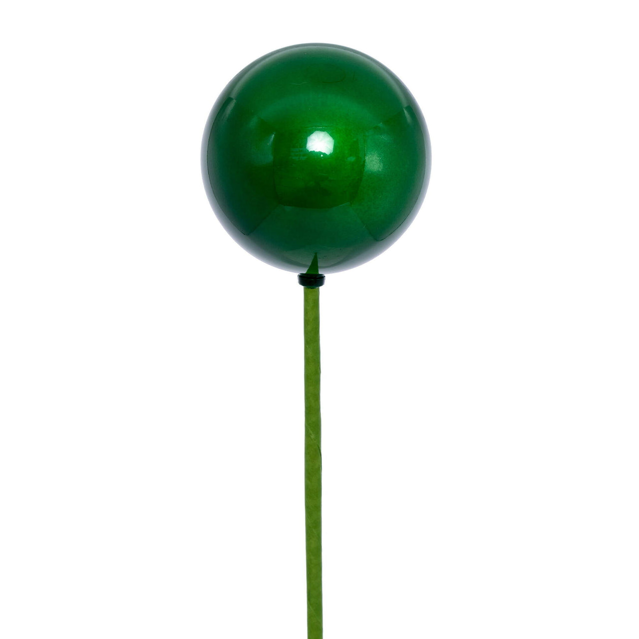 3" x 18" Green Pearl Ball Stick