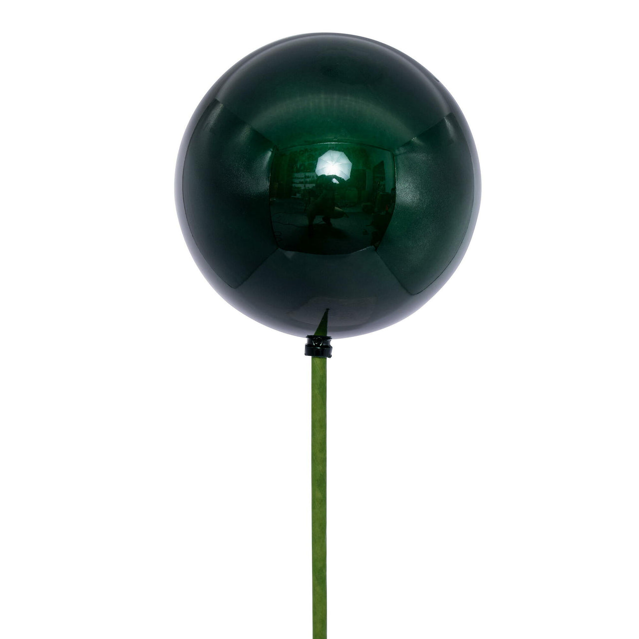 4" x 18" Mid Green Pearl Ball Stick