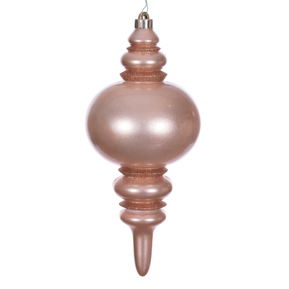 13" Rose Gold Candy Glitter Finial UV