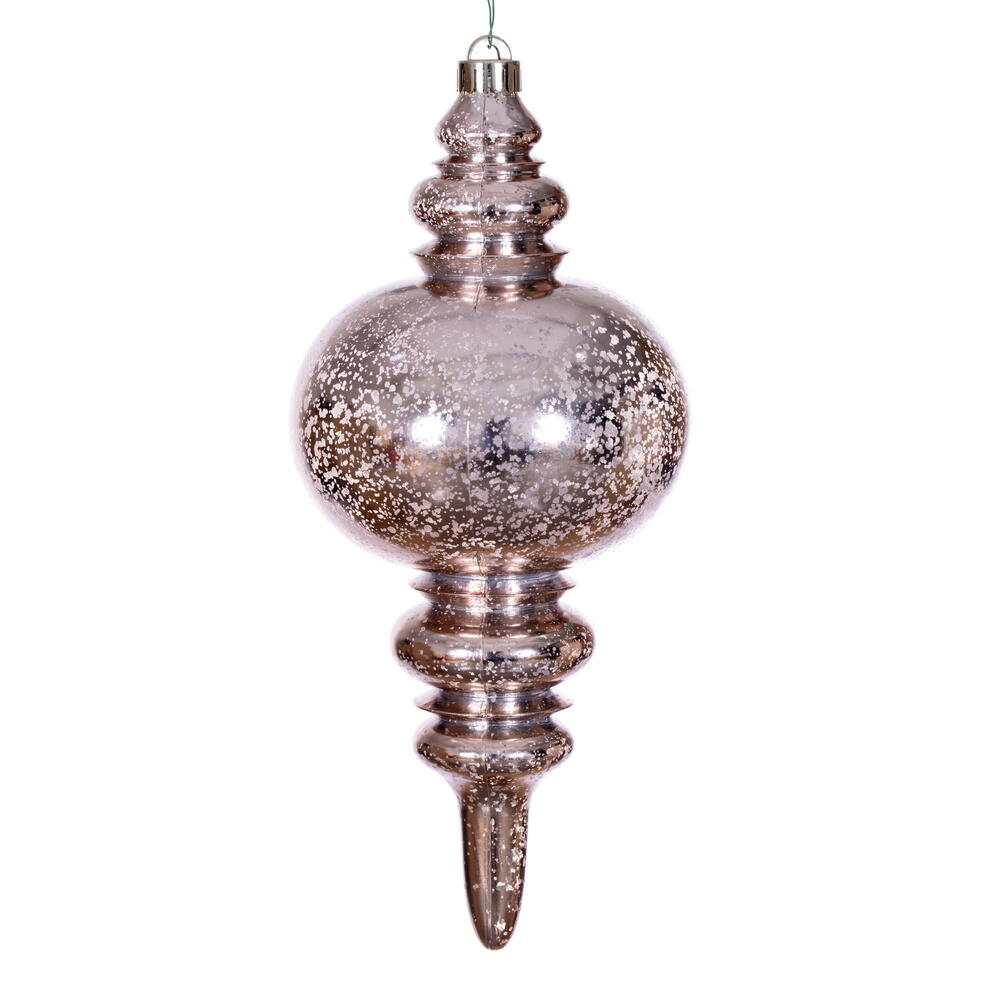 13" Rose Gold Mercury Finial