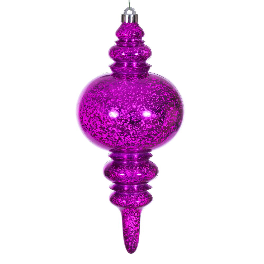 13" Fuchsia Mercury Finial