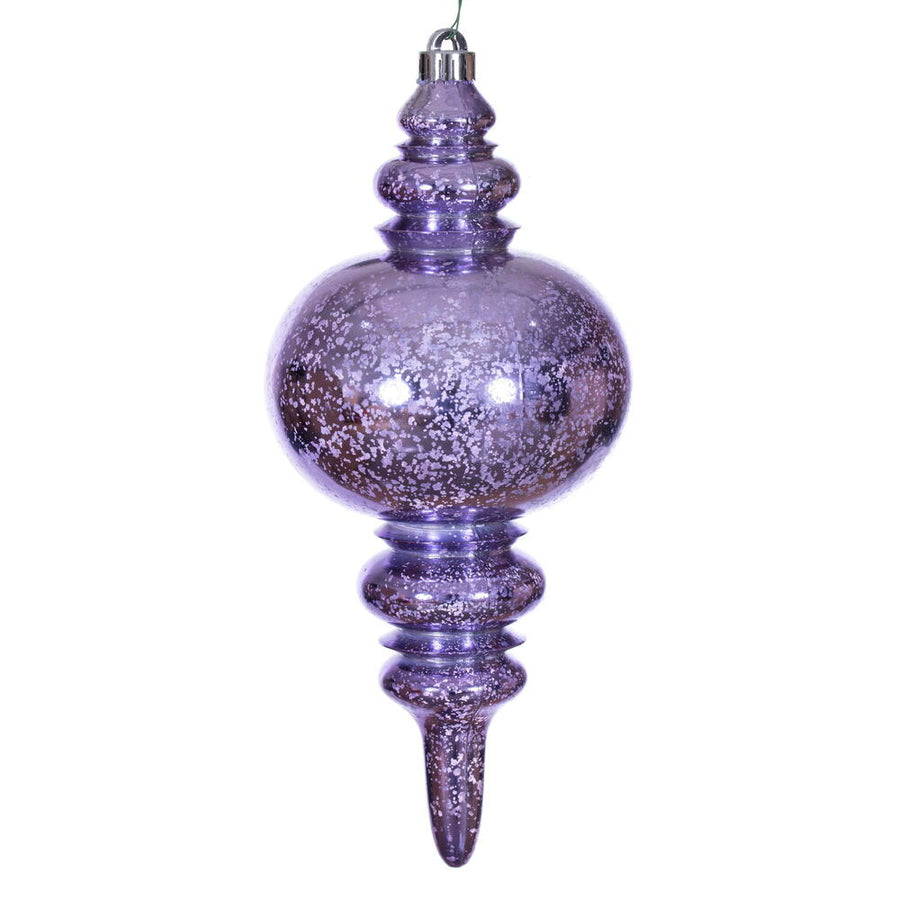 13" Lavender Mercury Finial