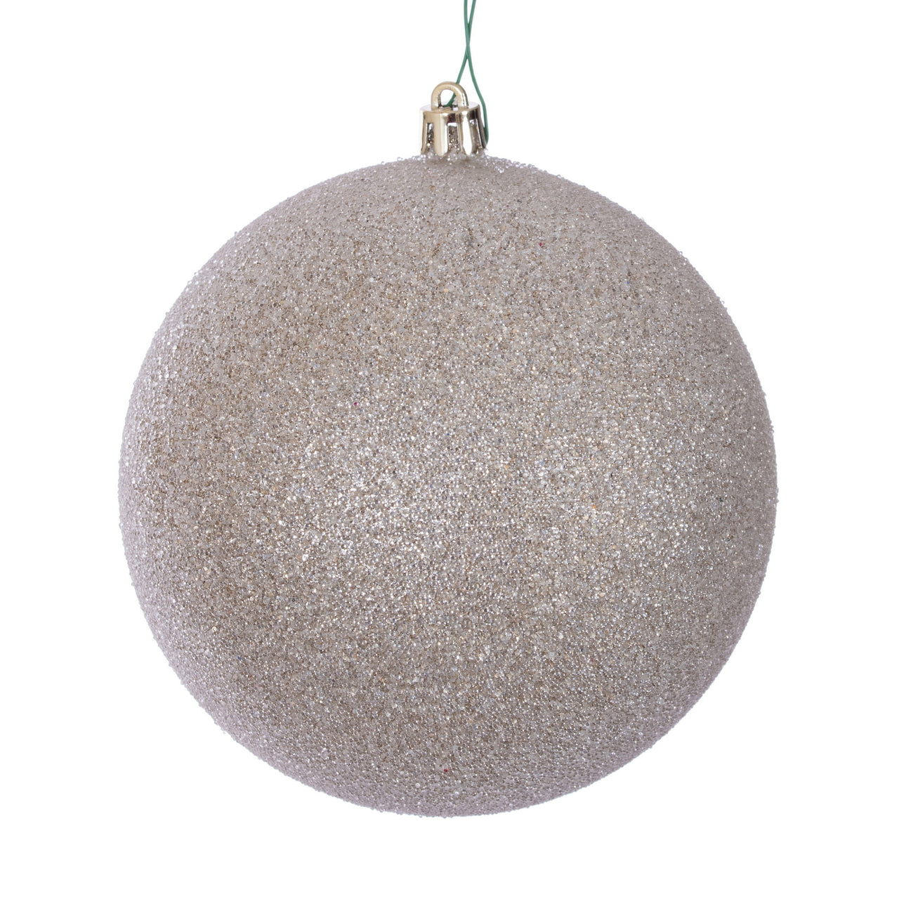 4.75" Oat Iced Ball Ornament