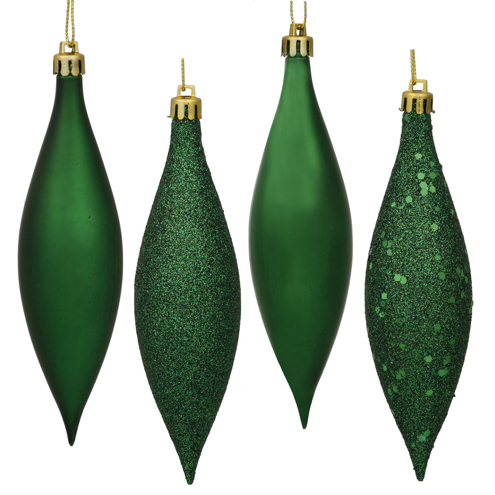 5.5" Emerald Drop 4 Finish Asst