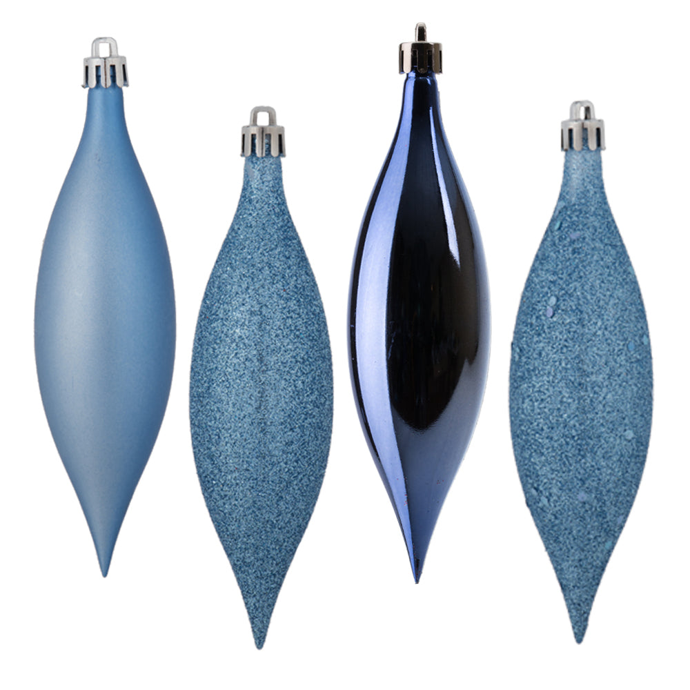 5.5" Periwinkle Drop 4 Finish Asst 8Bx