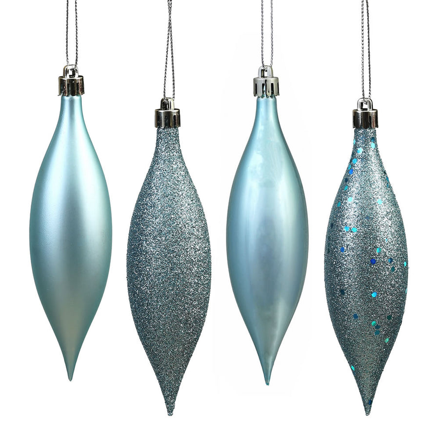 5.5" Baby Blue Drop 4 Finish Asst