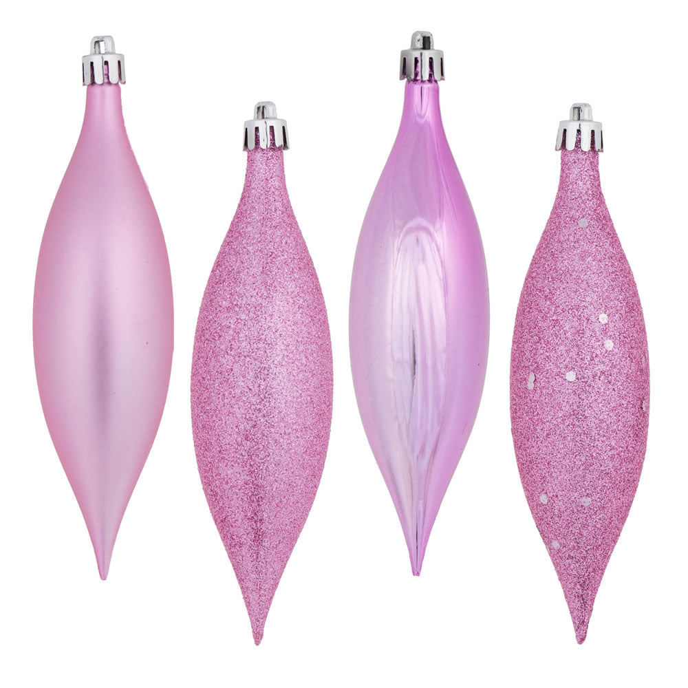 5.5" Pink Drop 4 Finish Asst