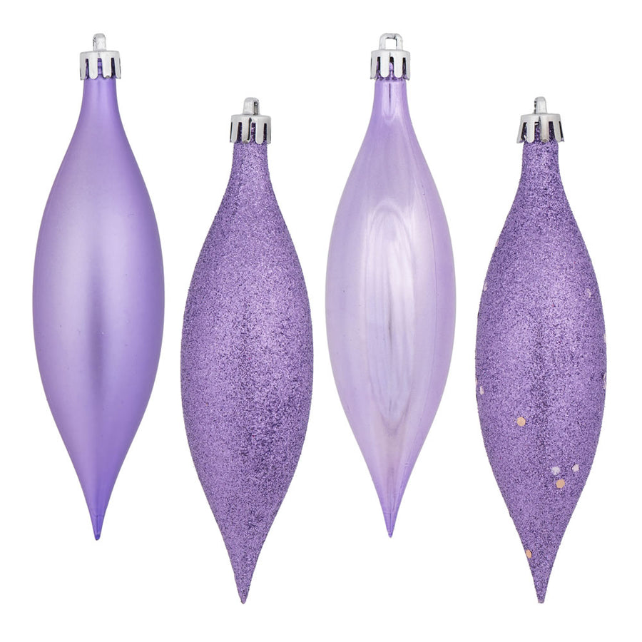 5.5" Lavender Drop 4 Finish Asst