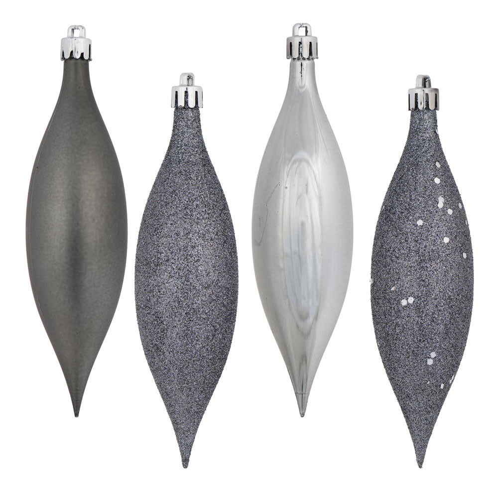 5.5" Pewter Drop 4 Finish Asst