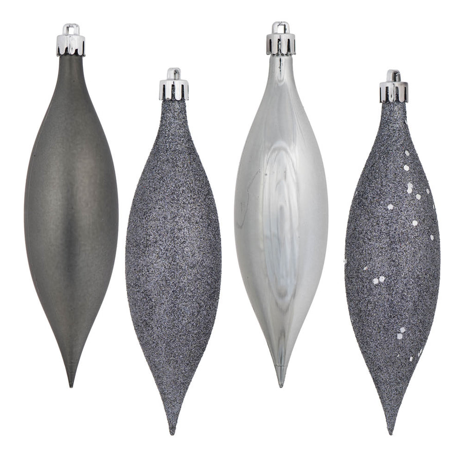5.5" Pewter Drop 4 Finish Asst