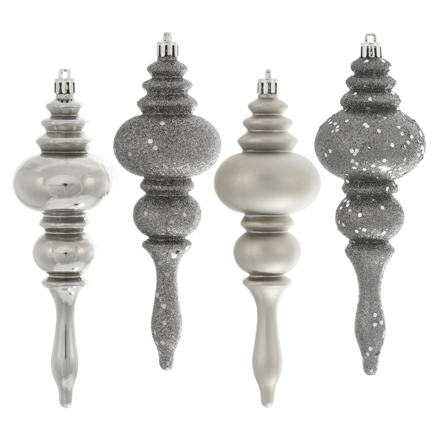 7" Limestone Finial 4 Finish Asst