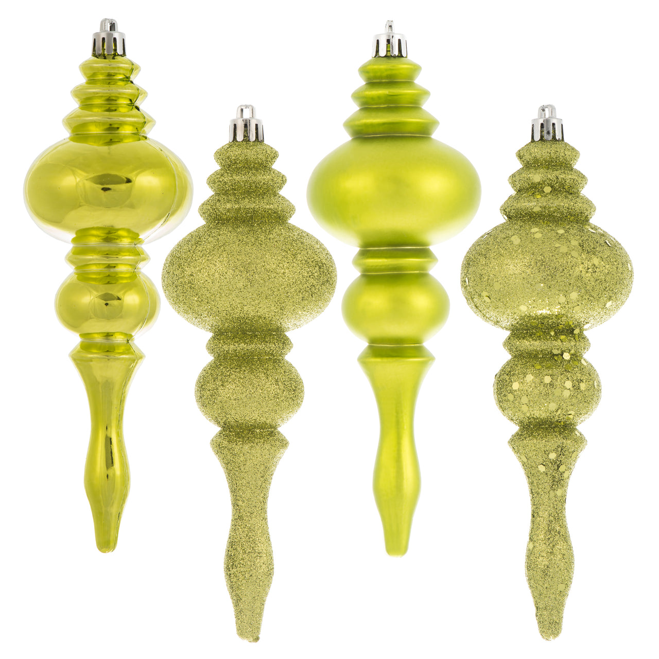 7" Lime Finial 4 Finish Asst