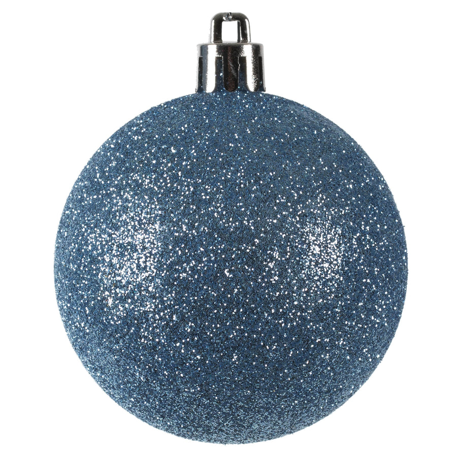 2.4" Periwinkle Glitter Ball
