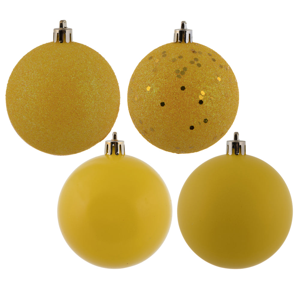 2.75" Yellow Ball 4 Finish Asst