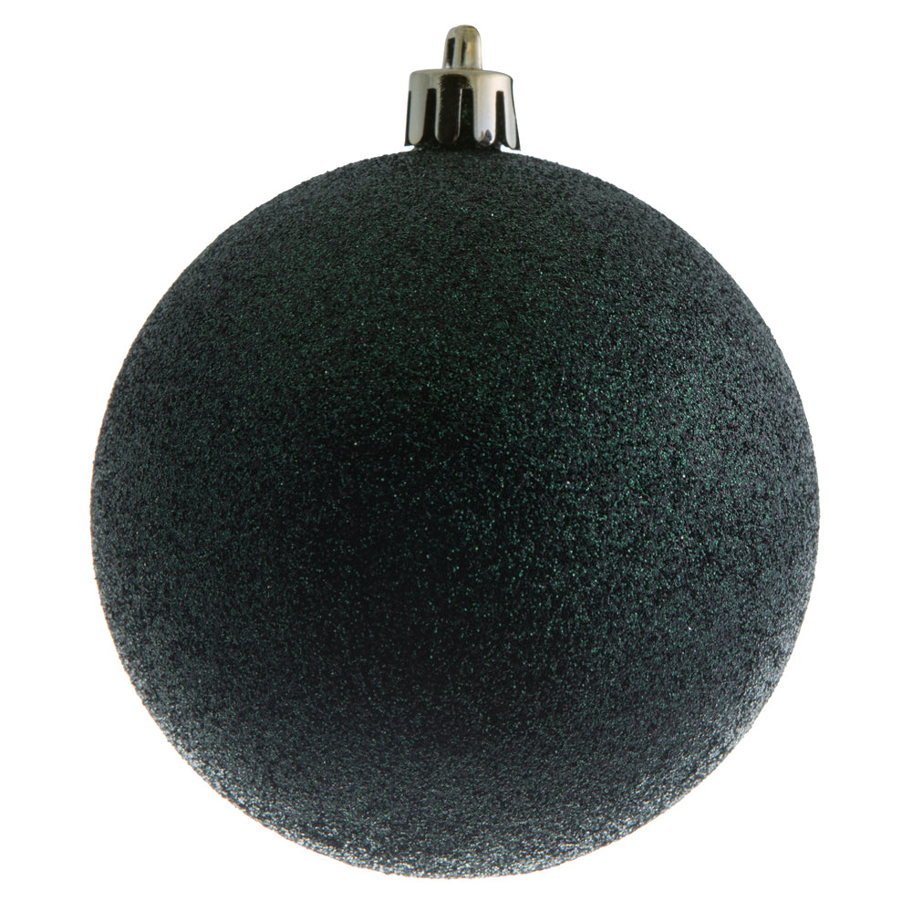 2.4" Midnight Green Glitter Ball