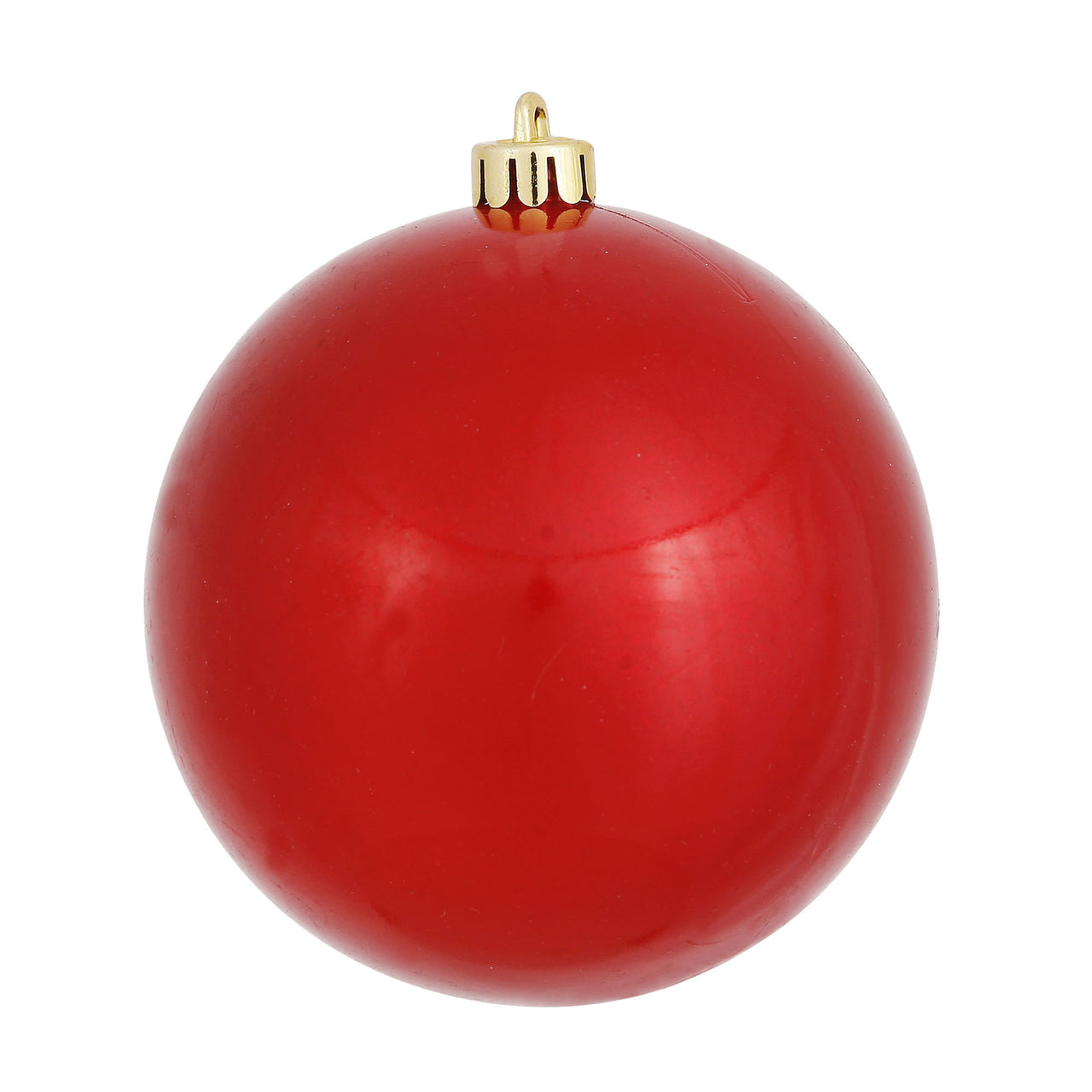 6" Red Candy Ball UV Drilled