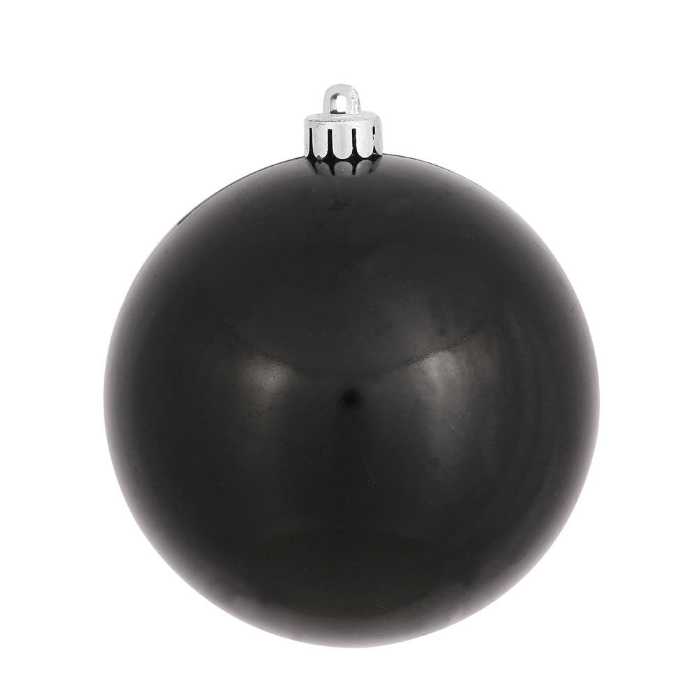 10" Black Candy Ball UV Drilled