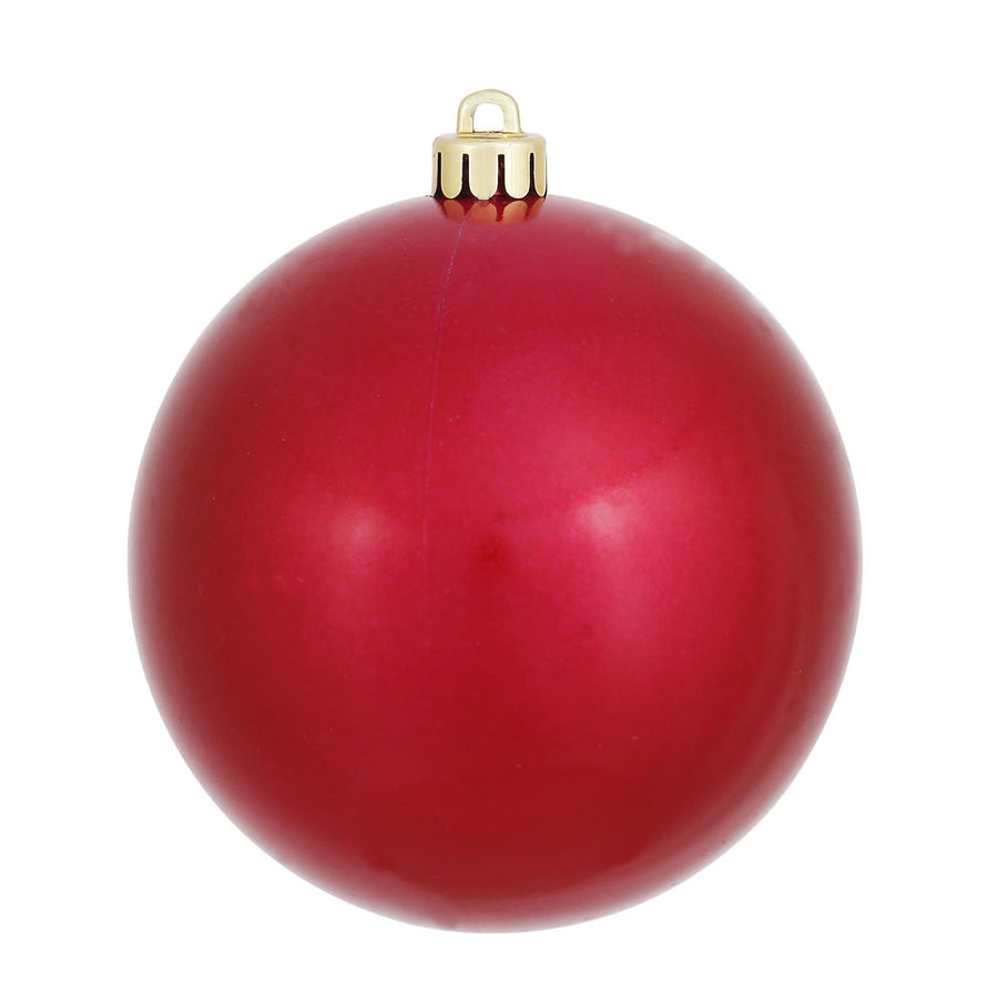 6" Wine Candy Ball UV Drilled